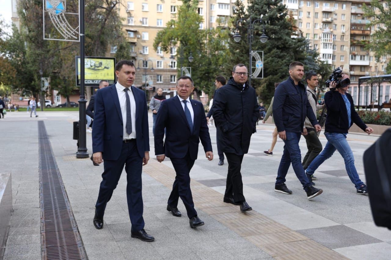 Ирек Файзуллин посетил Саратовскую область с рабочим визитом