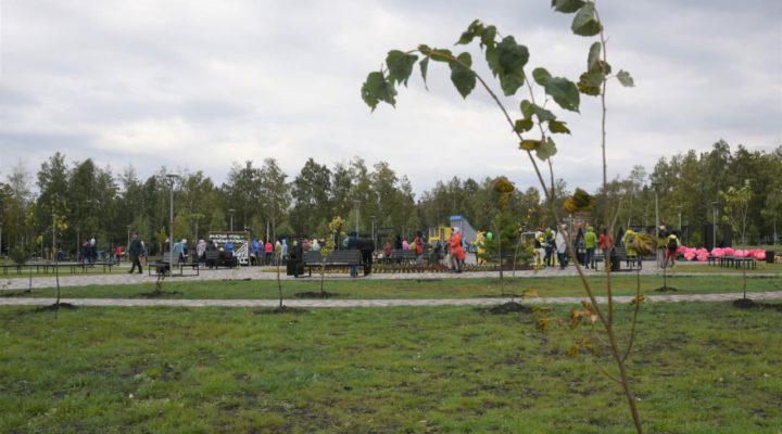На Кузбассе в поселке Бачатский в рамках реализации нацпроекта «Жилье и городская среда» благоустроили парк «Юбилейный»